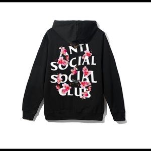 Anti Social Social Club Black Kkoch Hoodie